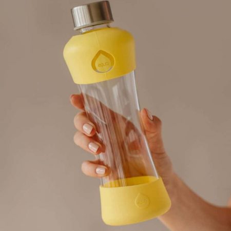 EQUA - Garrafa reutilizável de vidro Active Lemon