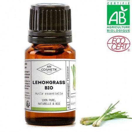 óleo essencial de lemongrass Erva-príncipe biológico e quimiotipado MYCOSMETIK