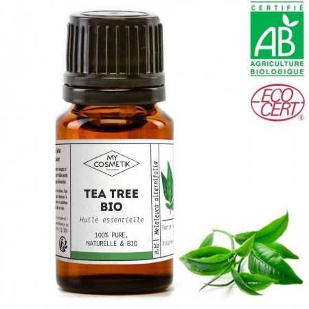 óleo essencial de Tea tree arvore do chã biológico e quimiotipado MYCOSMETIK