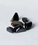 Pedra preciosa Olho de tigre azul polida cristal naturibio
