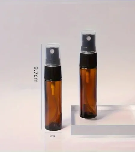 Frasco vazio com pulverizador para óleo essencial 10 ml