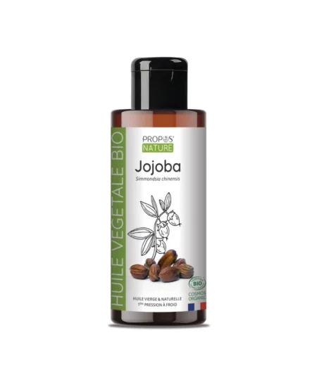 óleo de jojoba vegetal natural, biológico e orgânico 100 ml.