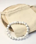 pulseira de energia howlite naturibio 8 mm