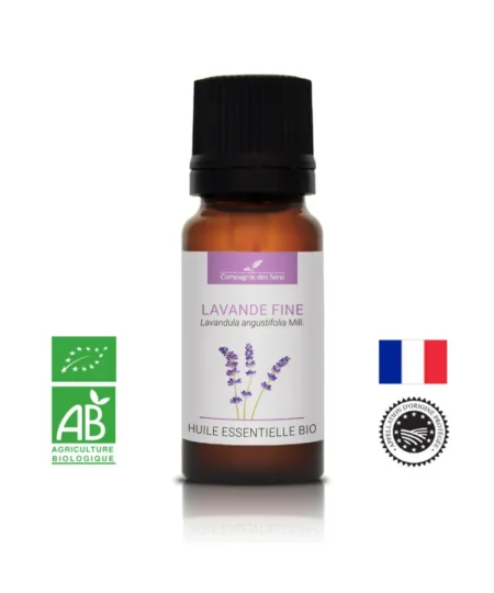 óleo essencial de Lavanda biológico e quimiotipado COMPAGNIE DES SENS - NATURIBIO