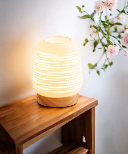 HOME Difusor de óleos essenciais calor suave iluminado